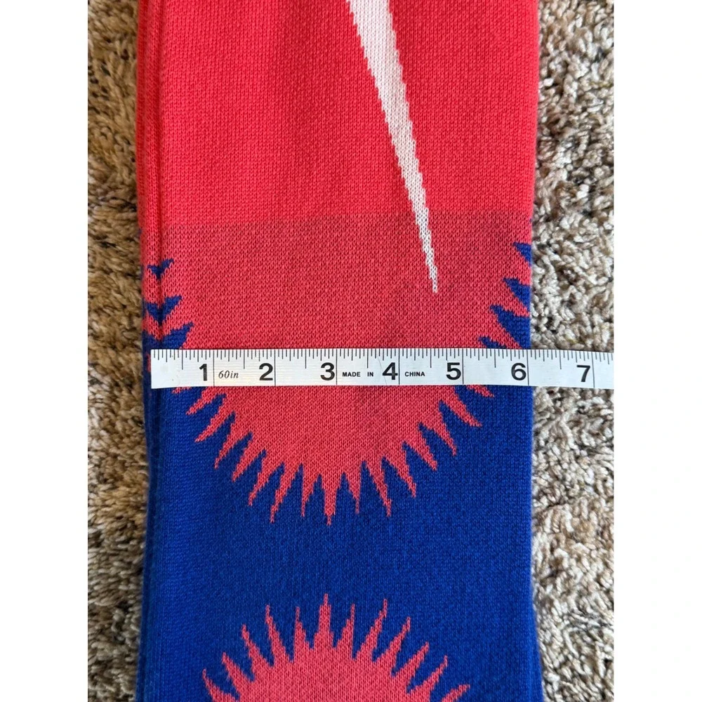Nike AFC Richmond Scarf Ted Lasso Football Is Life Red Blue Soccer Fringed Scarf